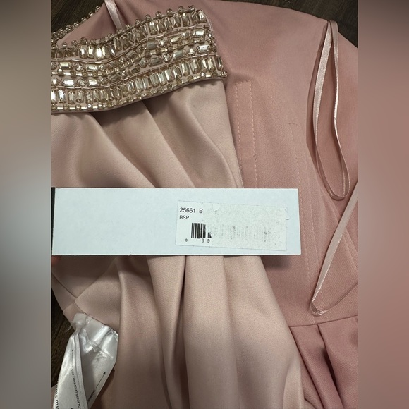 Mac Duggal Ieena Strapless Bead Trimmed Gown - Picture 12 of 16